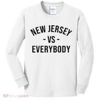 Cute New Jersey Vs Everybodys Gift Kids Long Sleeve Shirt thumb 0