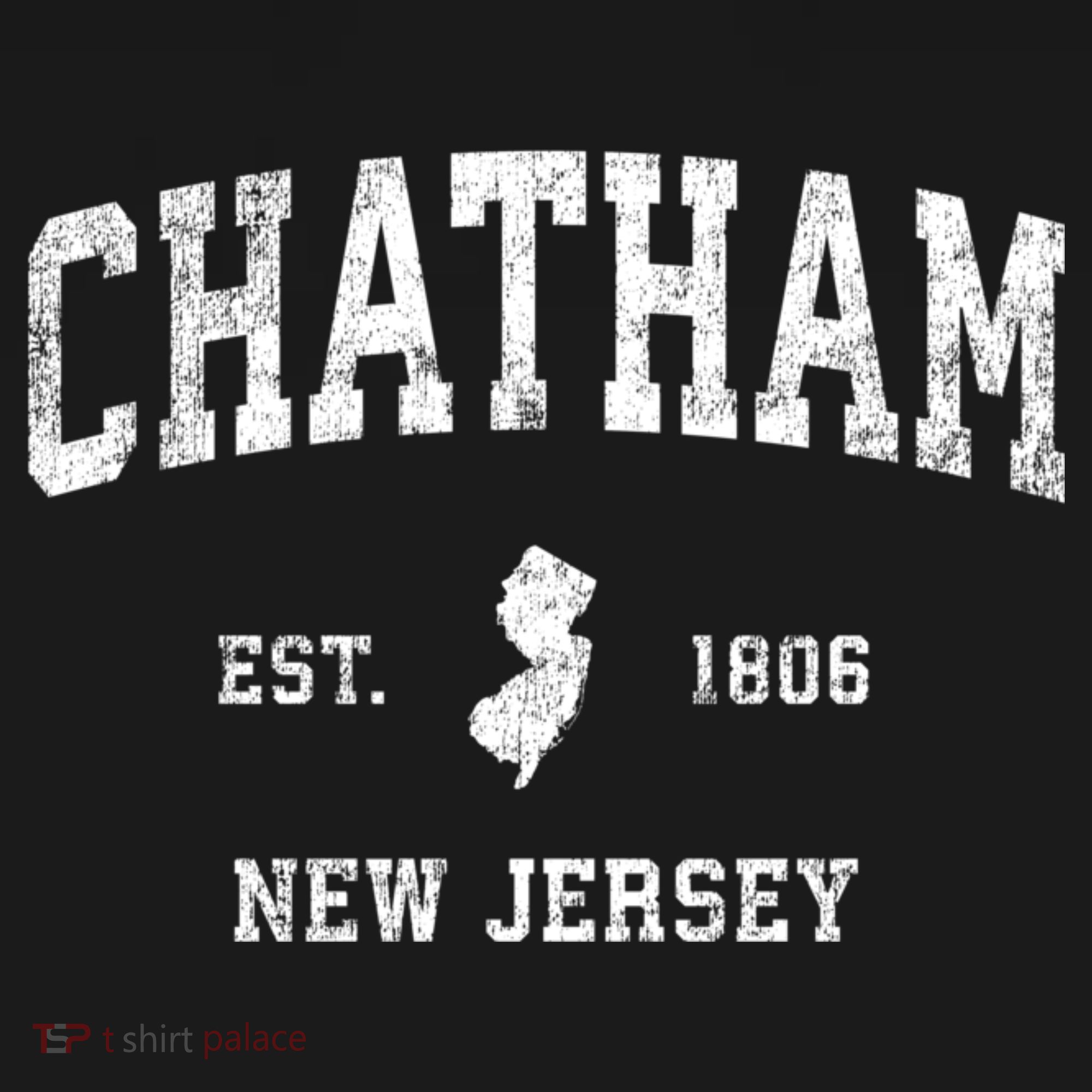 Chatham New Jersey Nj Vintage Athletic Sports T-Shirt