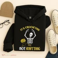 Crocheting Not Knitting Crocheter Crochet Hoodie thumb 4