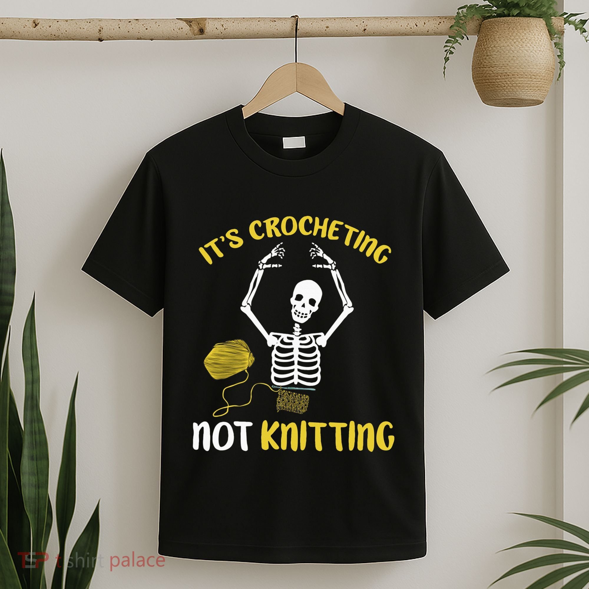 Crocheting Not Knitting Crocheter Crochet T-Shirt