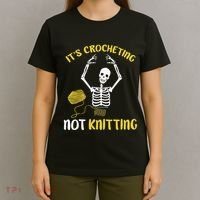 Crocheting Not Knitting Crocheter Crochet T-Shirt thumb 4