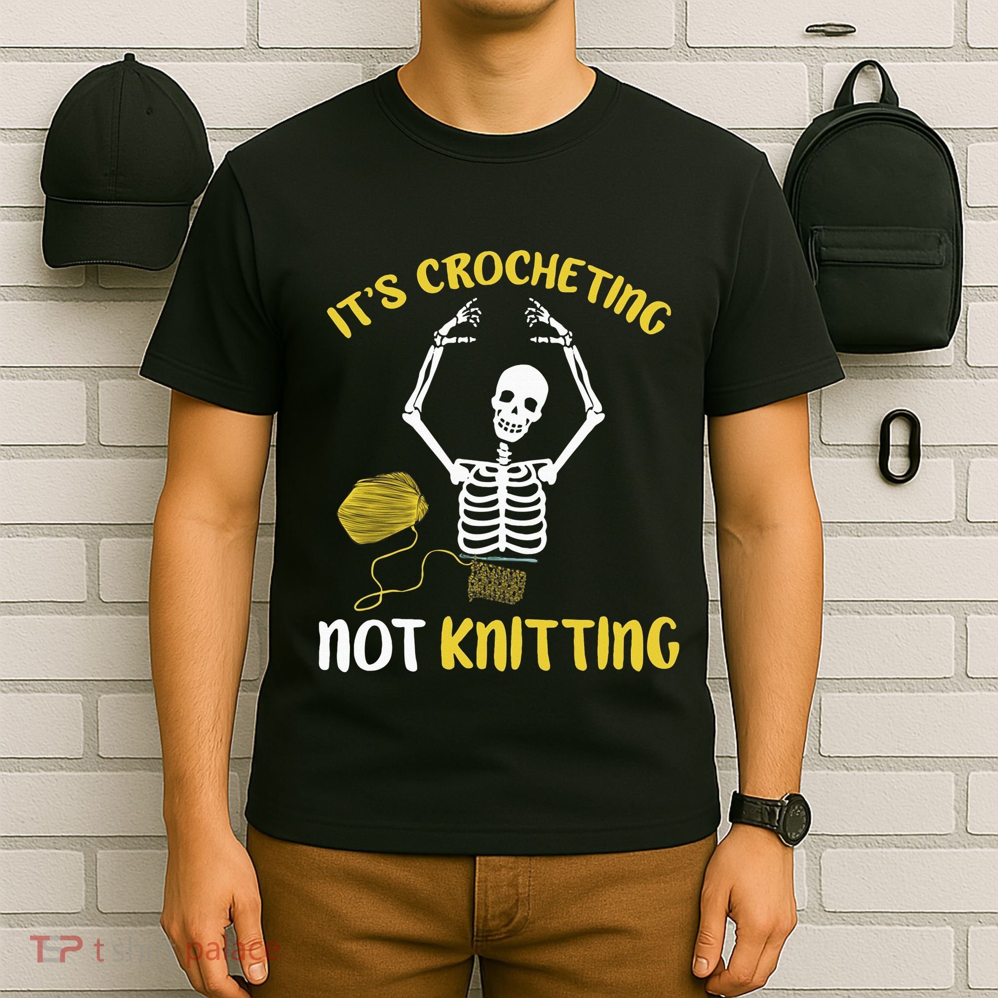 Crocheting Not Knitting Crocheter Crochet T-Shirt