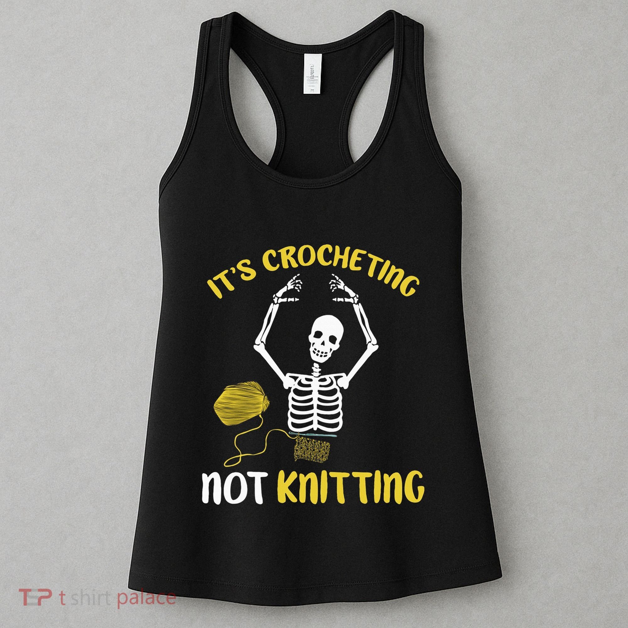 Crocheting Not Knitting Crocheter Crochet Women's Tank Top