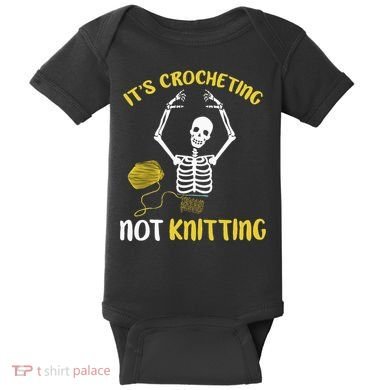 Crocheting Not Knitting Crocheter Crochet Baby Bodysuit
