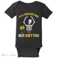 Crocheting Not Knitting Crocheter Crochet Baby Bodysuit thumb 0