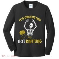 Crocheting Not Knitting Crocheter Crochet Kids Long Sleeve Shirt thumb 0