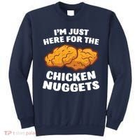 Chicken Nuggets Lover Im Just Here For The Chicken Nuggets Sweatshirt thumb 0