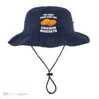 Chicken Nuggets Lover Im Just Here For The Chicken Nuggets Bucket Hat thumb 0