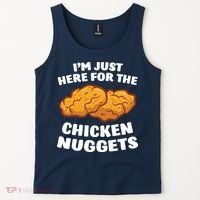Chicken Nuggets Lover Im Just Here For The Chicken Nuggets Tank Top thumb 2