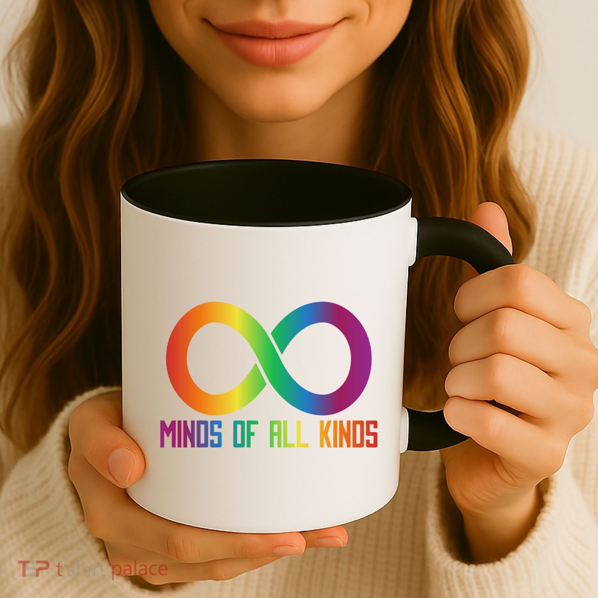 Celebrate Neurodiversity Minds Of All Kinds Gift Coffee Mug