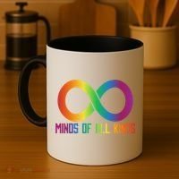 Celebrate Neurodiversity Minds Of All Kinds Gift Coffee Mug thumb 4