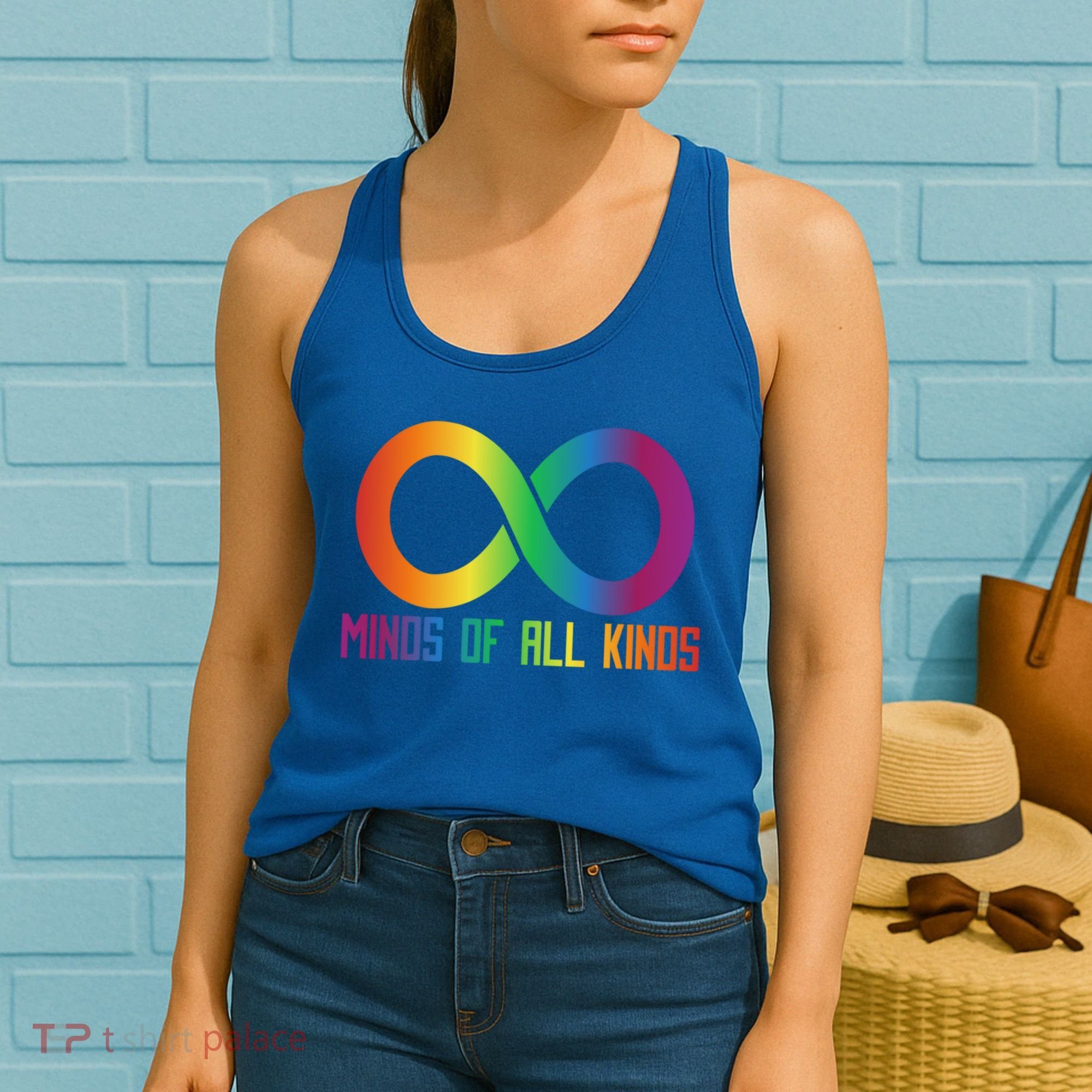 Celebrate Neurodiversity Minds Of All Kinds Gift Women's Tank Top