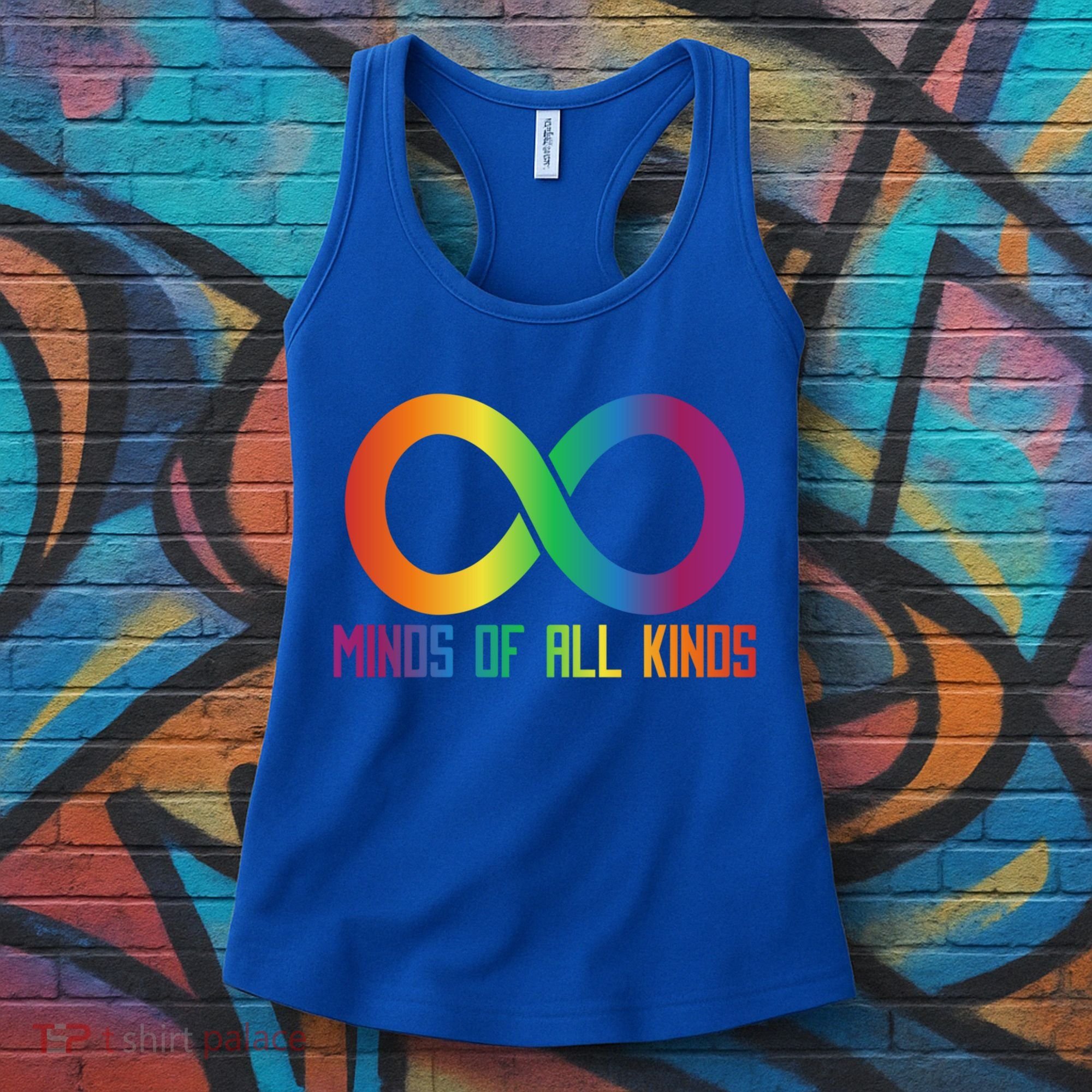 Celebrate Neurodiversity Minds Of All Kinds Gift Women's Tank Top