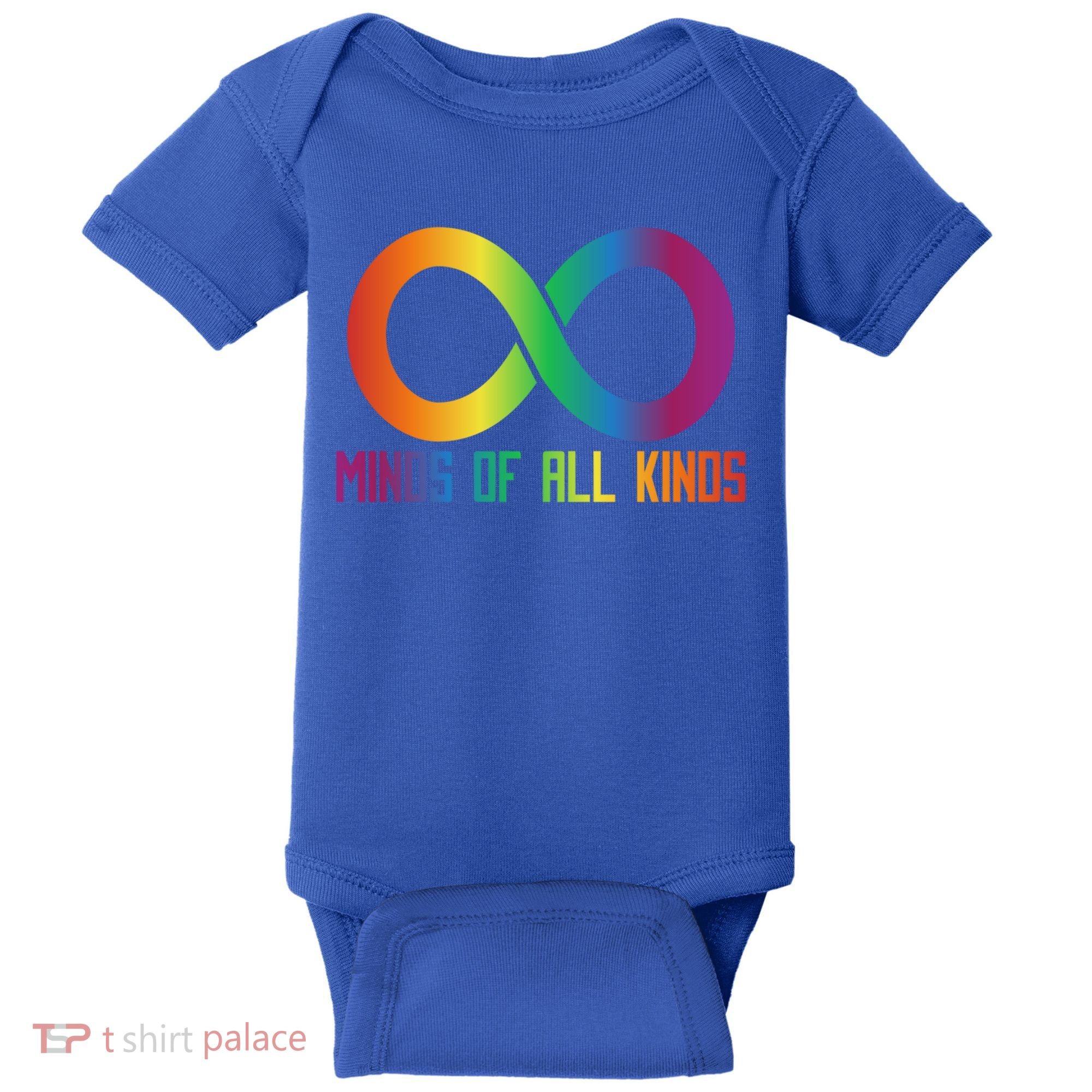 Celebrate Neurodiversity Minds Of All Kinds Gift Baby Bodysuit