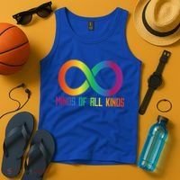 Celebrate Neurodiversity Minds Of All Kinds Gift Tank Top thumb 4