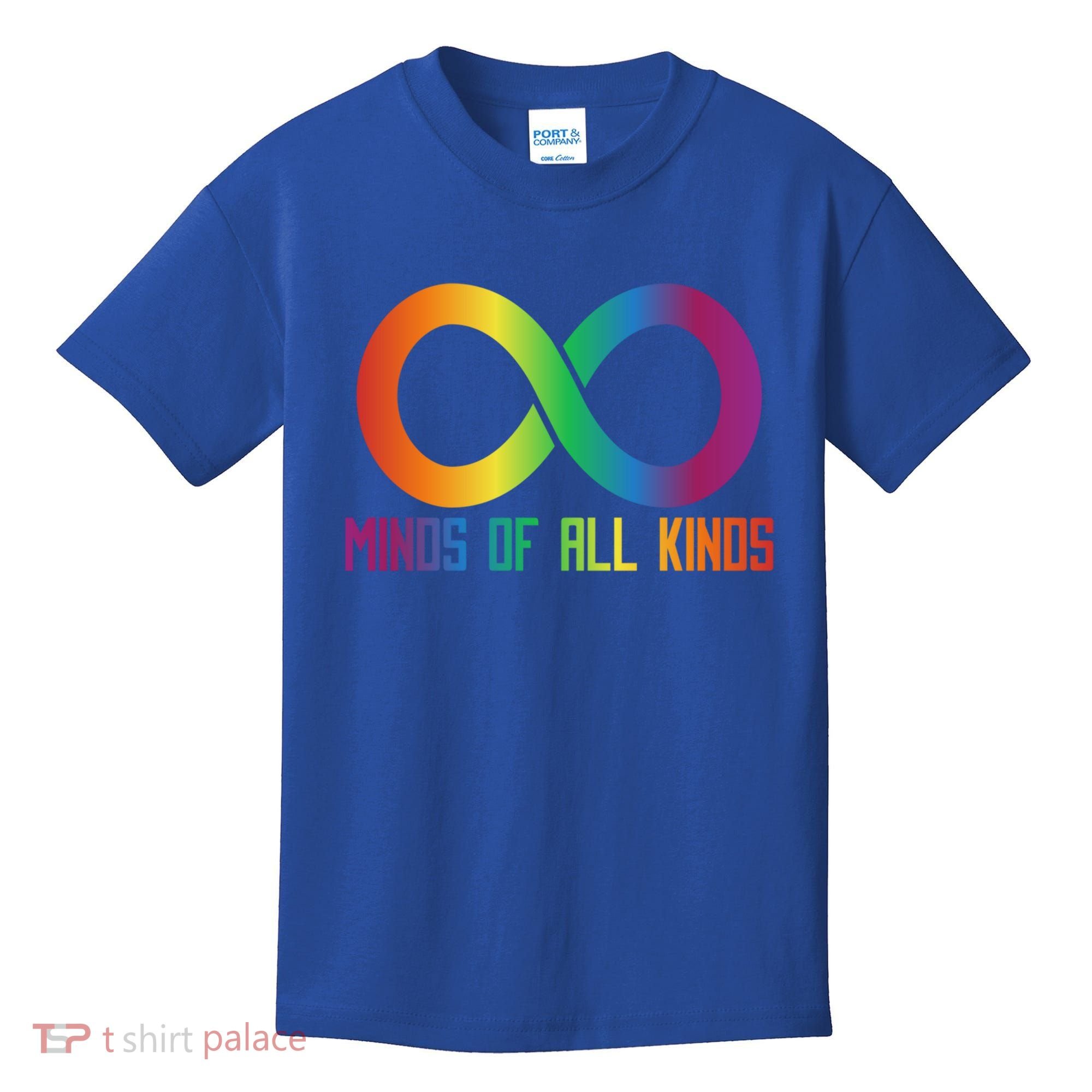 Celebrate Neurodiversity Minds Of All Kinds Gift Kids T-Shirt