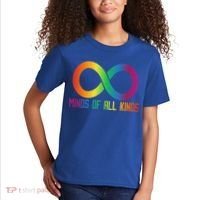 Celebrate Neurodiversity Minds Of All Kinds Gift Kids T-Shirt thumb 2