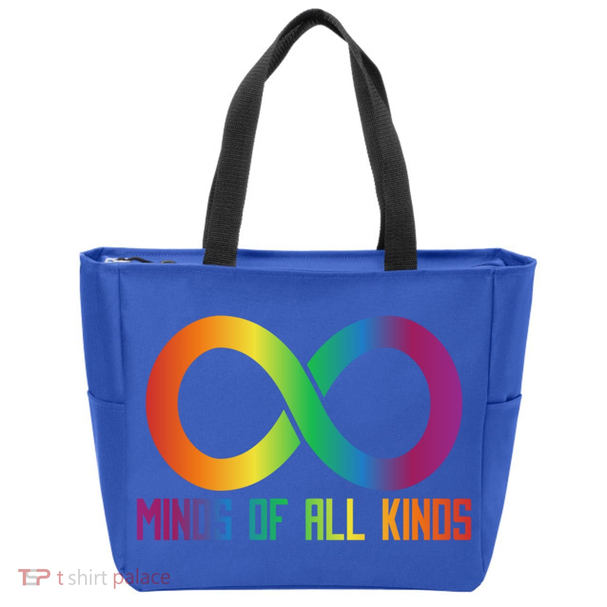 Celebrate Neurodiversity Minds Of All Kinds Gift Tote Bag