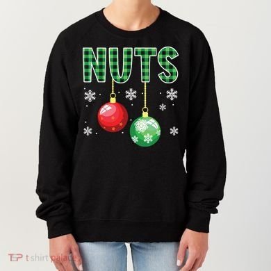 Chest Nuts Matching Chestnuts Funny Women's Sweatshirt