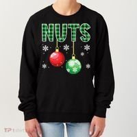 Chest Nuts Matching Chestnuts Funny Women's Sweatshirt thumb 0