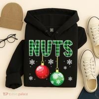 Chest Nuts Matching Chestnuts Funny Hoodie thumb 4