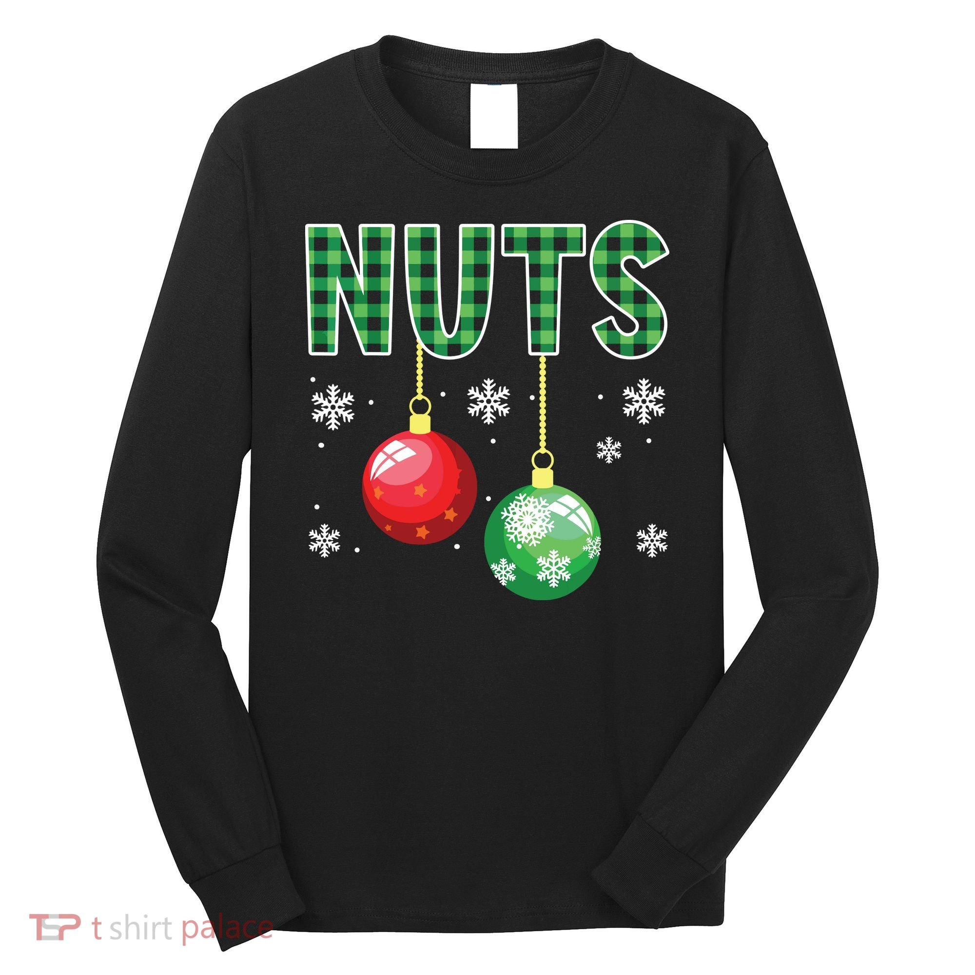 Chest Nuts Matching Chestnuts Funny Long Sleeve Shirt