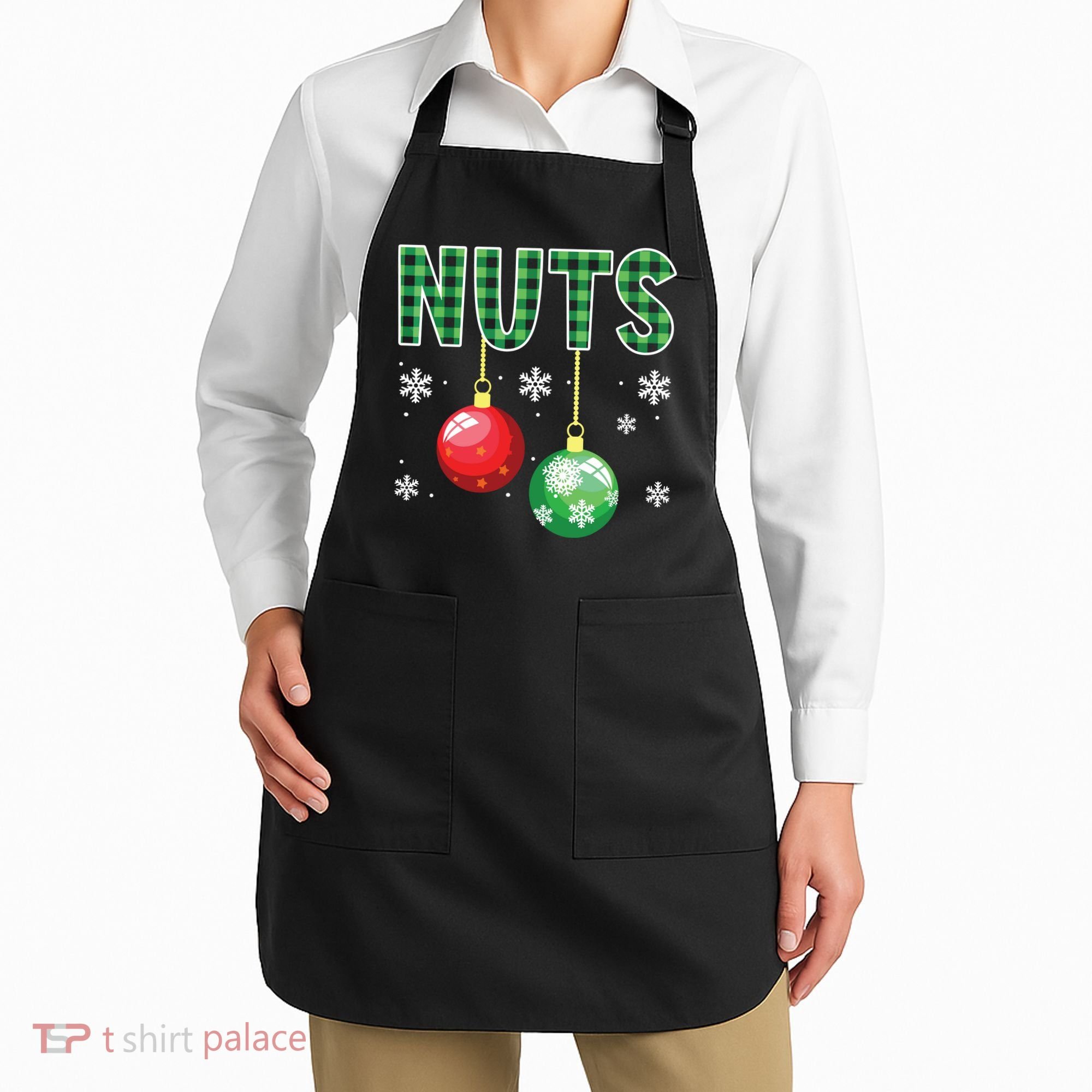 Chest Nuts Matching Chestnuts Funny Apron