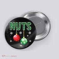 Chest Nuts Matching Chestnuts Funny Button thumb 0