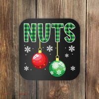 Chest Nuts Matching Chestnuts Funny Coaster thumb 0