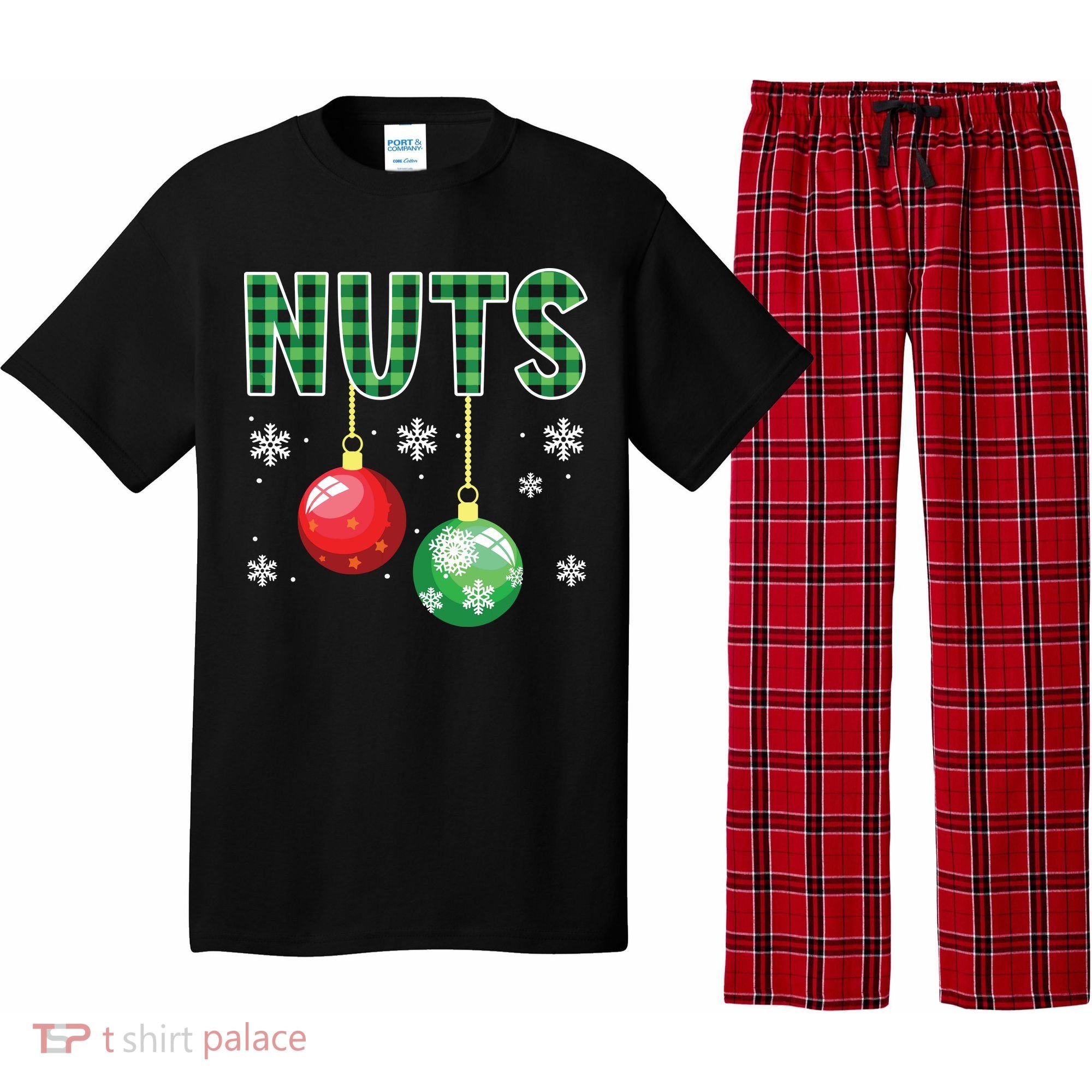 Chest Nuts Matching Chestnuts Funny Pajama Set