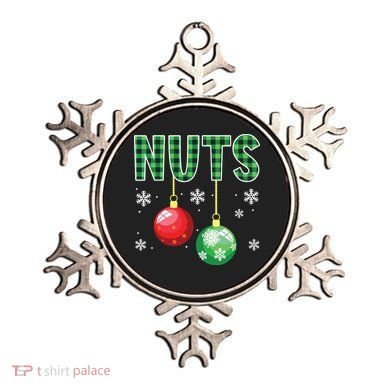Chest Nuts Matching Chestnuts Funny Ornament