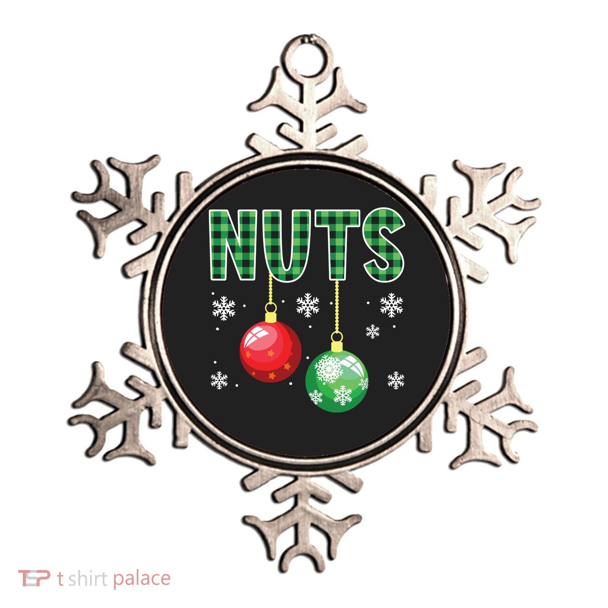 Chest Nuts Matching Chestnuts Funny Ornament