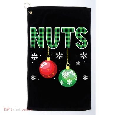 Chest Nuts Matching Chestnuts Funny Golf Towel