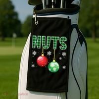 Chest Nuts Matching Chestnuts Funny Golf Towel thumb 2