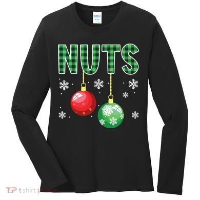 Chest Nuts Matching Chestnuts Funny Women's Long Sleeve Shirt