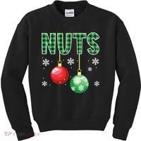 Chest Nuts Matching Chestnuts Funny Kids Sweatshirt thumb 0