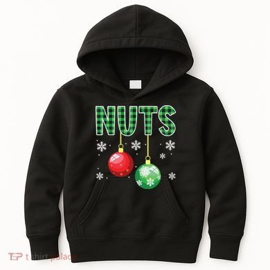 Chest Nuts Matching Chestnuts Funny Kids Hoodie