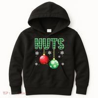 Chest Nuts Matching Chestnuts Funny Kids Hoodie thumb 0