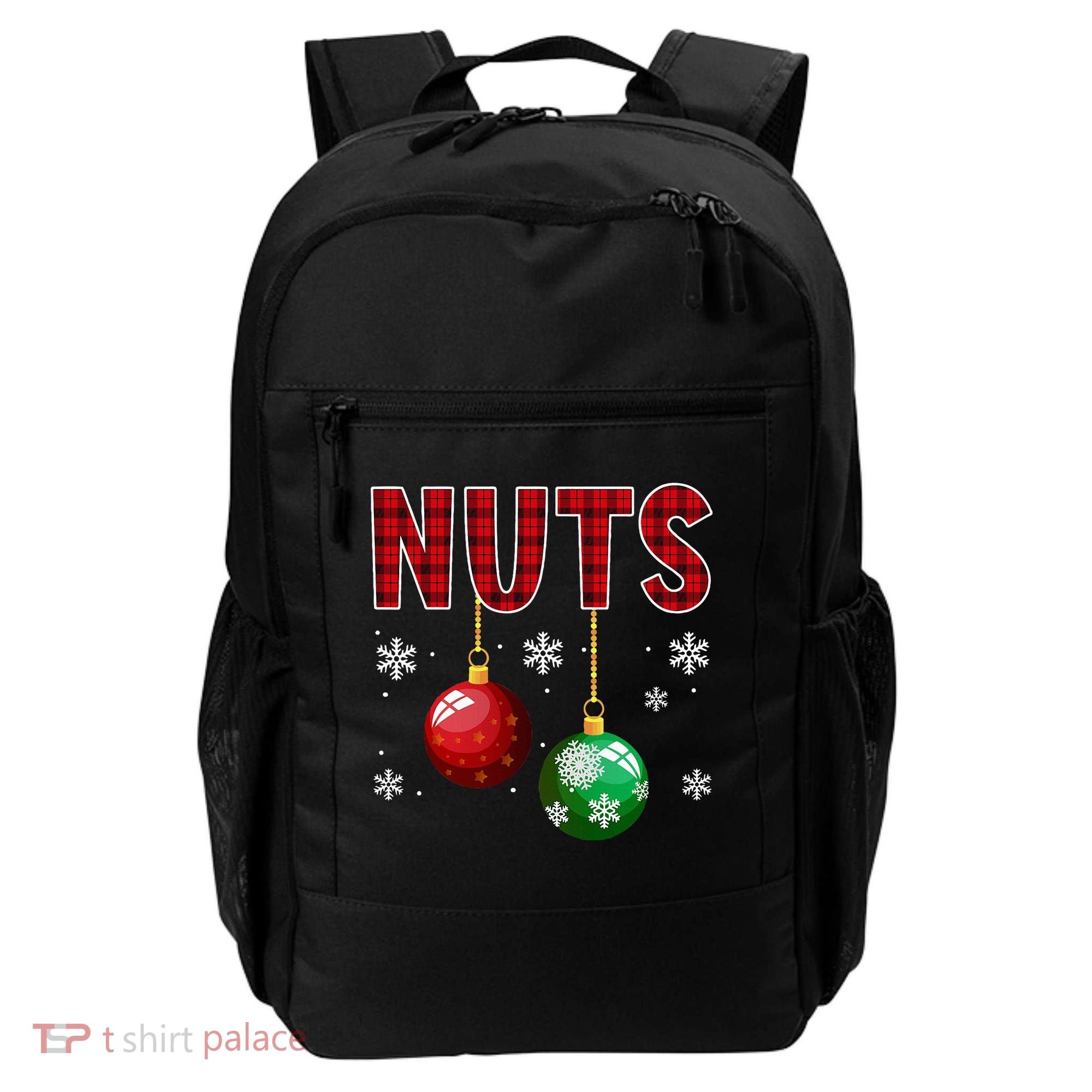 Chest Nuts Matching Chestnuts Funny Christmas Couples Xmas Backpack