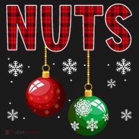 Chest Nuts Matching Chestnuts Funny Christmas Couples Xmas Ornament thumb 1