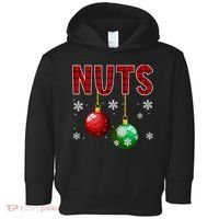 Chest Nuts Matching Chestnuts Funny Christmas Couples Xmas Toddler Hoodie thumb 0