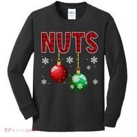 Chest Nuts Matching Chestnuts Funny Christmas Couples Xmas Kids Long Sleeve Shirt thumb 0