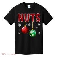 Chest Nuts Matching Chestnuts Funny Christmas Couples Xmas Kids T-Shirt thumb 0