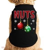 Chest Nuts Matching Chestnuts Funny Christmas Couples Nuts Doggie Tank thumb 0