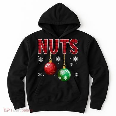 Chest Nuts Matching Chestnuts Funny Christmas Couples Nuts Hoodie