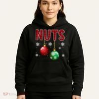 Chest Nuts Matching Chestnuts Funny Christmas Couples Nuts Hoodie thumb 5