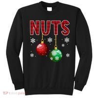 Chest Nuts Matching Chestnuts Funny Christmas Couples Nuts Sweatshirt thumb 0
