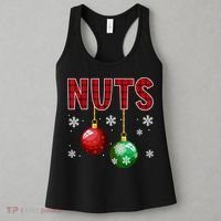 Chest Nuts Matching Chestnuts Funny Christmas Couples Nuts Women's Tank Top thumb 3