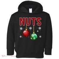 Chest Nuts Matching Chestnuts Funny Christmas Couples Nuts Toddler Hoodie thumb 0