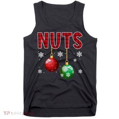 Chest Nuts Matching Chestnuts Funny Christmas Couples Nuts Tank Top